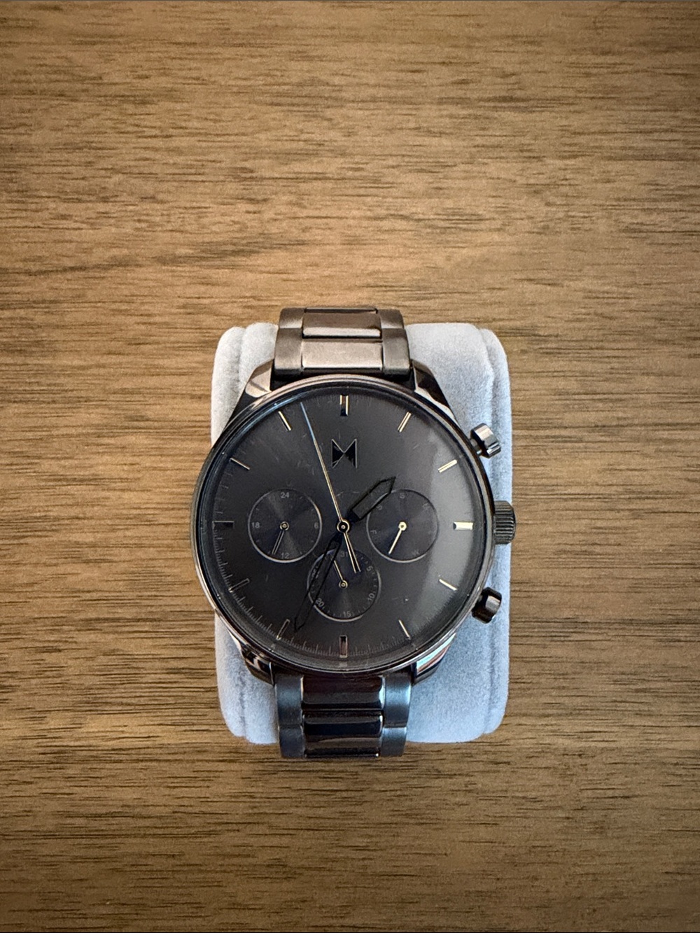 MVMT Men's Chronograph Watch in Gunmetal Black